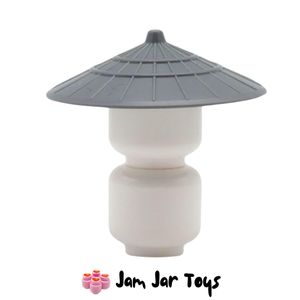 LEGO® Dark Bluish Grey Conical Asian Style Hat. HG307