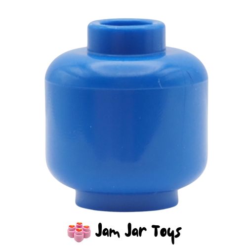 LEGO Blue Plain Head