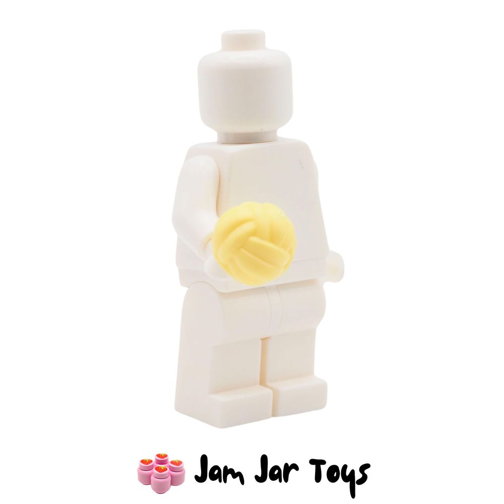 LEGO Bright Light Yellow Wool / Yarn.