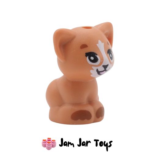 LEGO Animal Figure – Nougat Kitten, Open Eyes