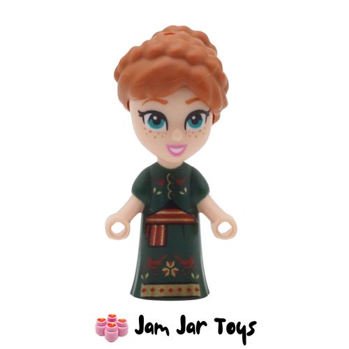 LEGO Micro Doll – Anna, Dark Green Dress