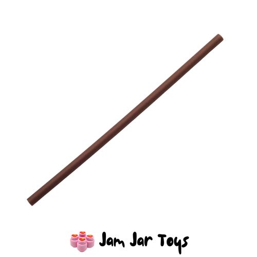 LEGO Rigid Hose – Reddish Brown 3mm, 12L / 9.6cm