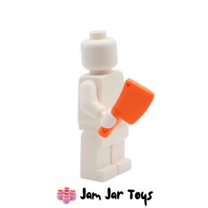 LEGO Meat Cleaver – Orange Butcher / Kitchen Knife