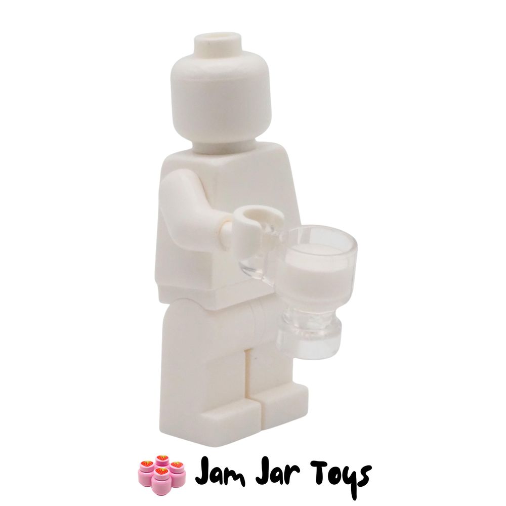 LEGO Cup – Trans-Clear with White Drink