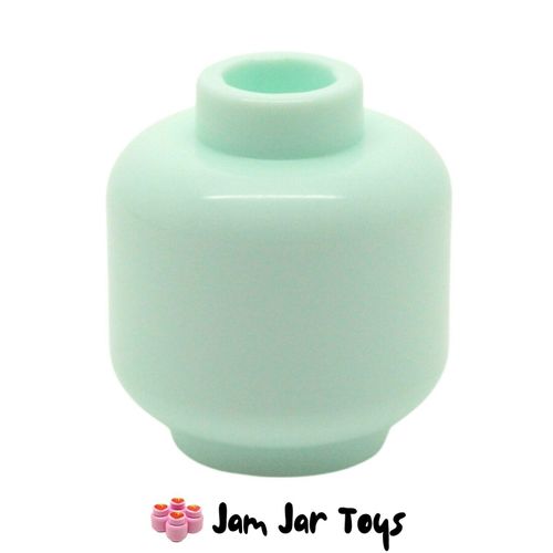 LEGO Light Aqua Plain Minifigure Head