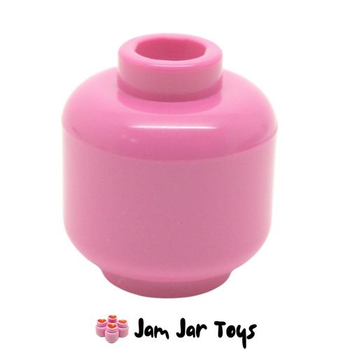LEGO Dark Pink Plain Minifigure Head