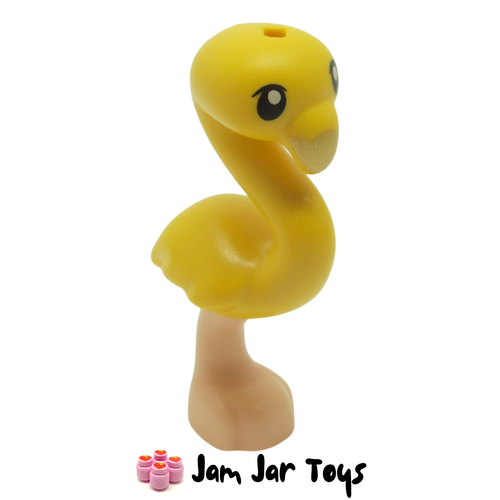 LEGO Flamingo Yellow with Light Nougat Leg