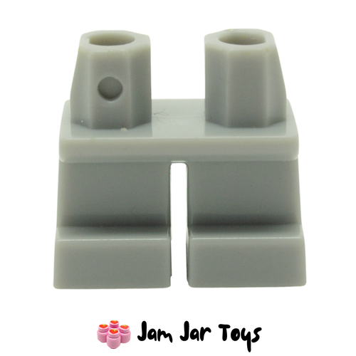 LEGO Legs Short With Hole Light Bluish Grey