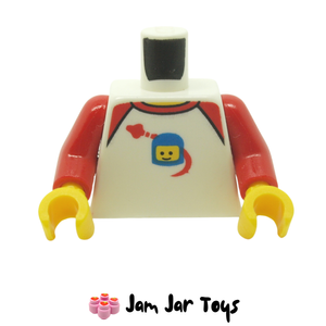 LEGO® Minifigure Torso Space Ship Classic Space Minifigure Head T18