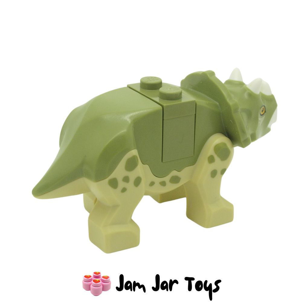 LEGO Baby Triceratops Dinosaur Rear View Pointing Right