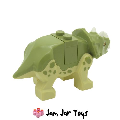 LEGO Baby Triceratops Dinosaur Rear View Pointing Right