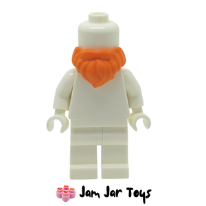 LEGO® Minifigure Neckwear Beard And Moustache, Short - Orange A42