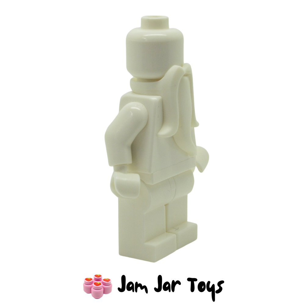 LEGO Beard, Fancy, Long, Side View