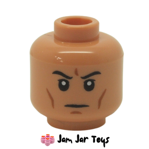 LEGO® Star Wars Clone Trooper Head - Cheek Lines, Chin Dimple, Frown FH45