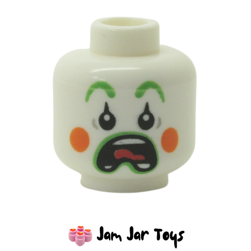 LEGO Minifigure Citrus the Clown Head Scared