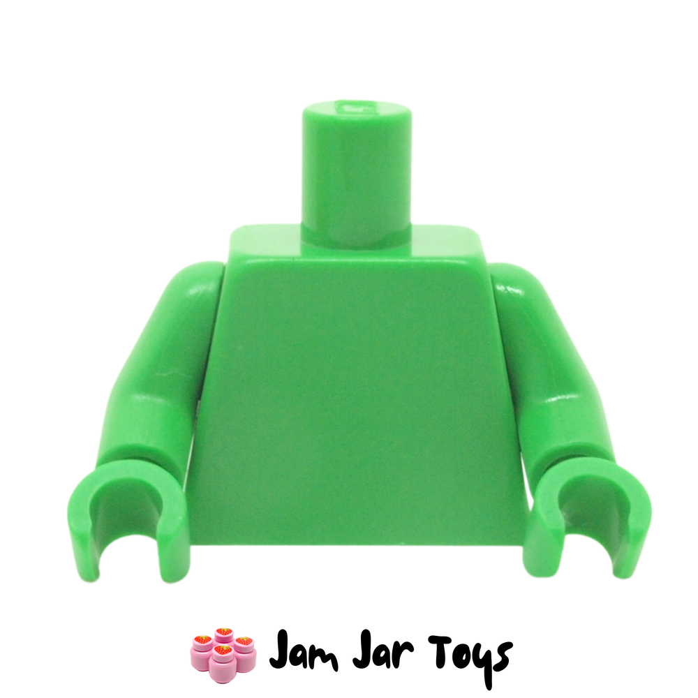 LEGO Bright Green Torso Monochrome