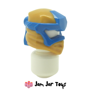 LEGO® Ninjago Wrap Pearl Gold, Blue Pattern. HG101