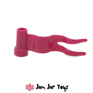 LEGO Magenta Flag Wave Right Streamer