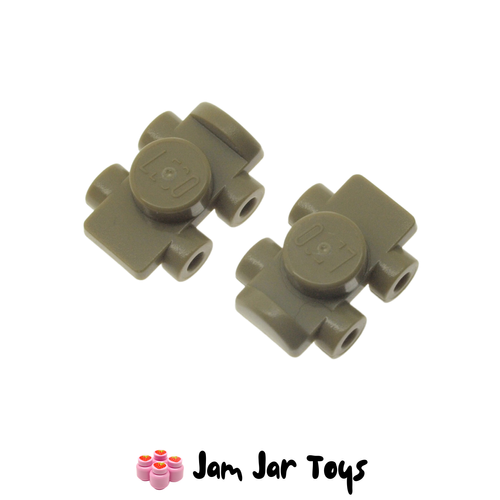 LEGO Dark Tan Roller Skates