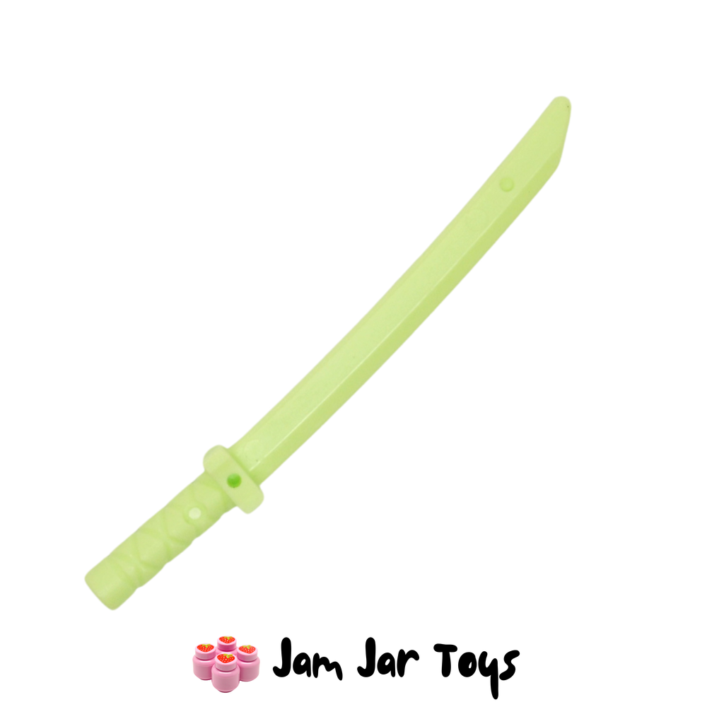 LEGO Yellowish Green Samurai Sword