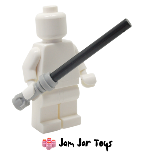 LEGO Star Wars Lightsaber With Light Bluish Grey Hilt and Black Wand