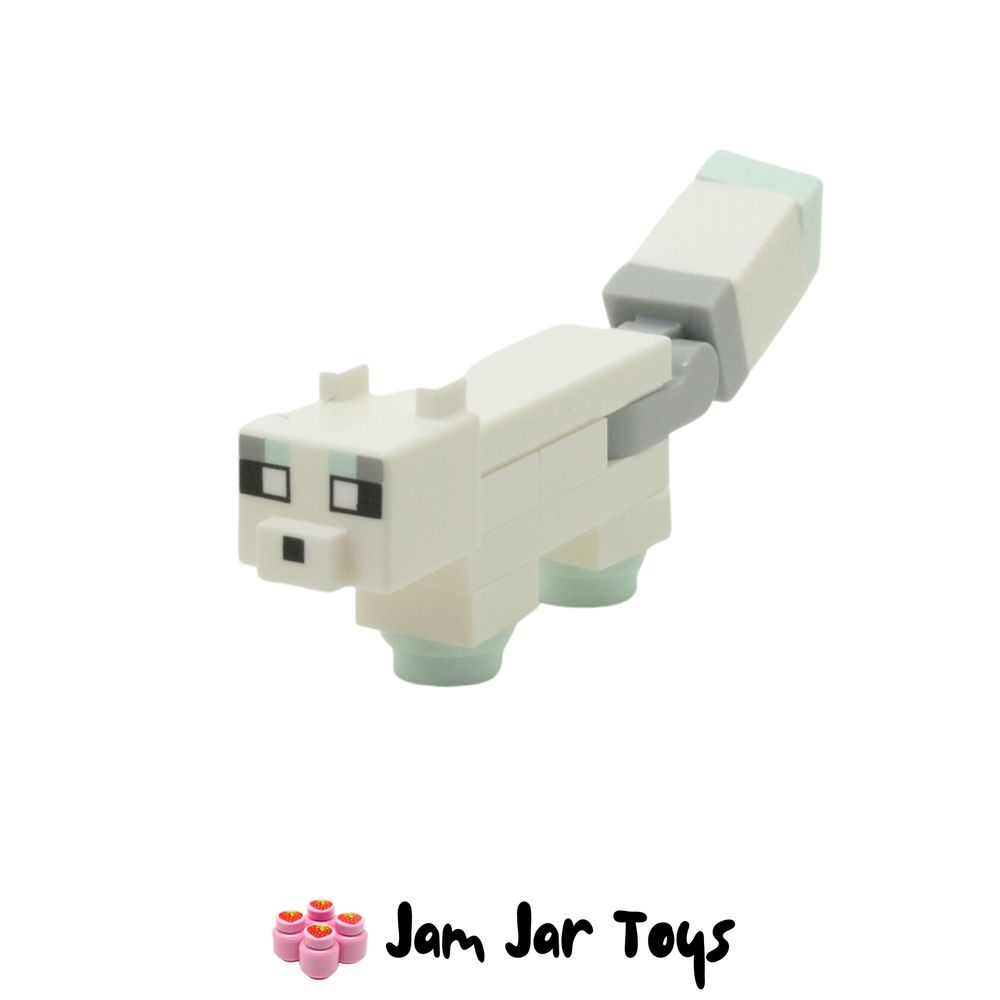 LEGO Minecraft Arctic Fox Side View