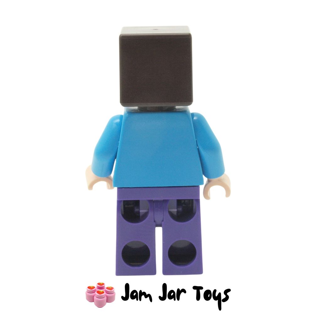 LEGO Steve Minecraft Mini Figure MIN009 Rear view