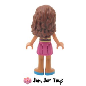 LEGO Friends Olivia Minifigure FRND455 Rear View