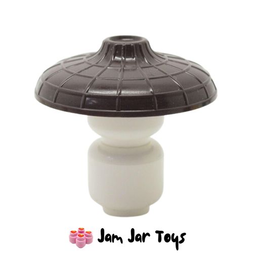 LEGO Dark Brown Conical Asian Hat With Raised Centre