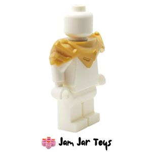 LEGO® Pearl Gold Shoulder Armour with Stud on Back. A267