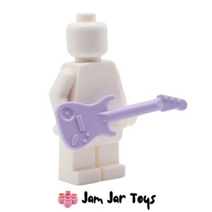 LEGO® Lavender Plain Electric Guitar. A327