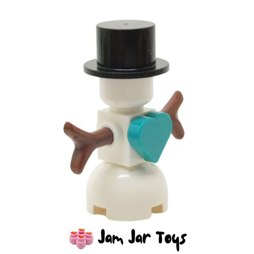 LEGO Friends Snowman. From Set 41706 Friends Advent Calendar. R1100 Side View