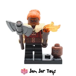 LEGO® Dungeons & Dragons Dwarf Barbarian Minifigure 71047-1 COLDND01 RBB