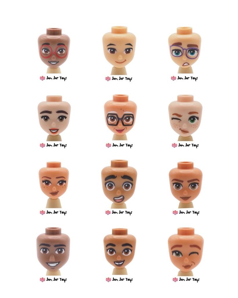 Jamjartoys: Your Ultimate LEGO Friends Head Haven