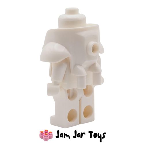 LEGO White Space Armour With Shoulder Protection Rear View
