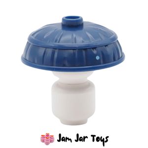 LEGO® Dark Blue, Round, Wide, Flat Hat. HG332