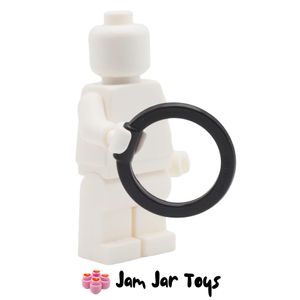 LEGO Chakram / Hoop Blade / Ring Weapon – Black