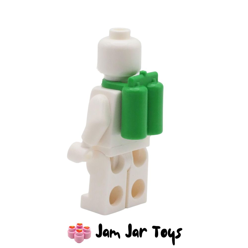 LEGO Minifigure Accessory – Bright Green Air Tanks
