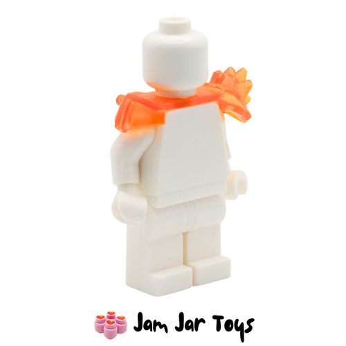 LEGO Crystal, Trans-Orange, Shoulder Guard