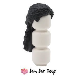 LEGO Black Long Braided Hair