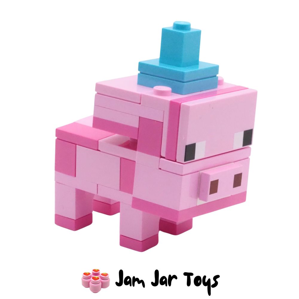 LEGO Minecraft Baby Pig Birthday Big Figure
