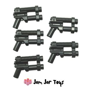 LEGO® Twin Barrel-Guns Black / Space For Minifigures x 5 W12