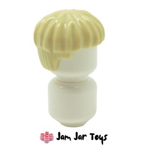 LEGO® Minifigure Hair Tan Short Bowl Cut (H91)