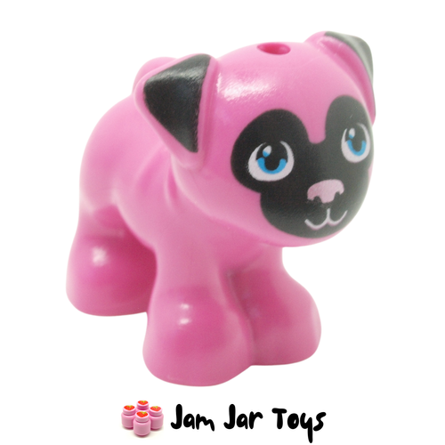 LEGO Pug Bright Purple