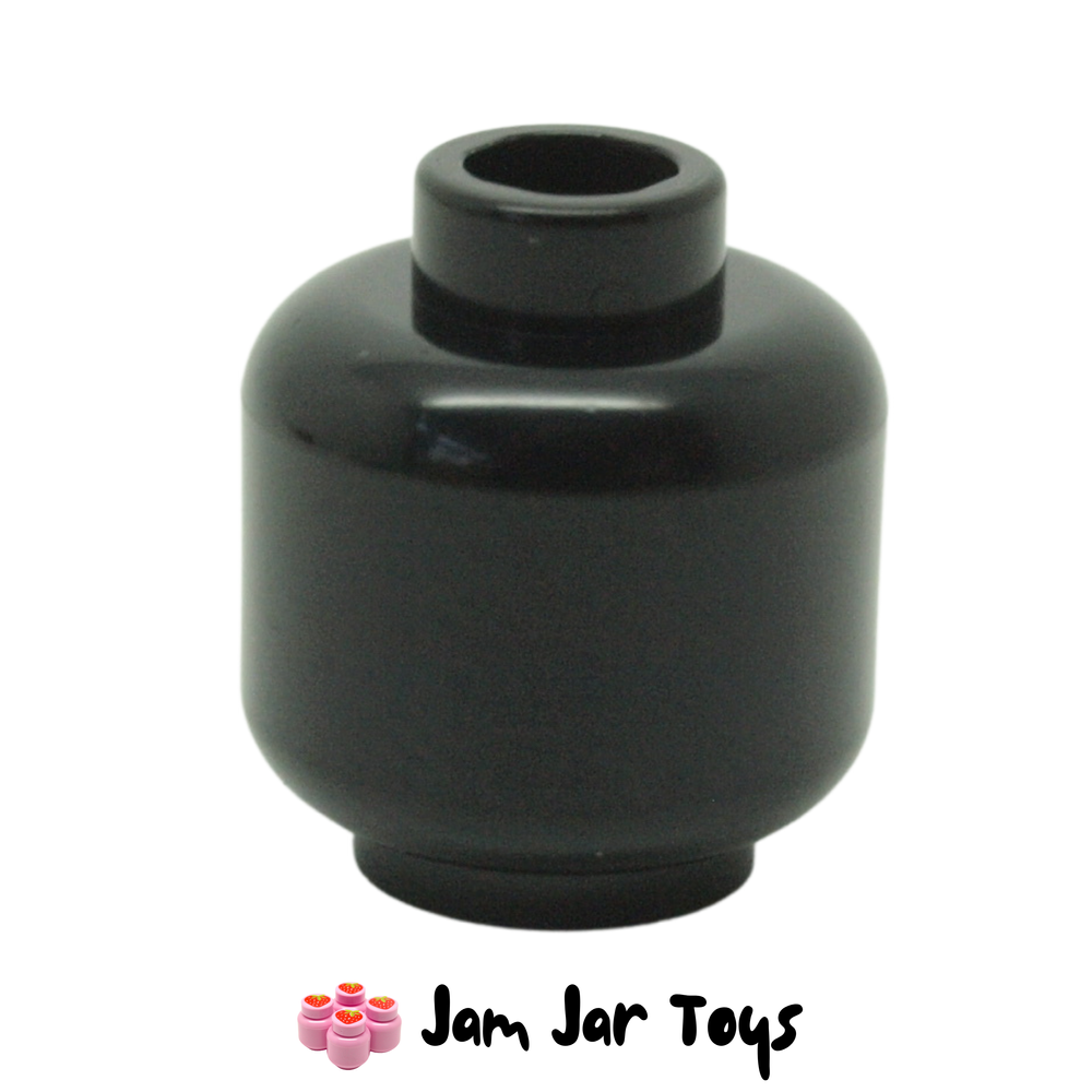 LEGO Star Wars Minifigure Head Plain Black