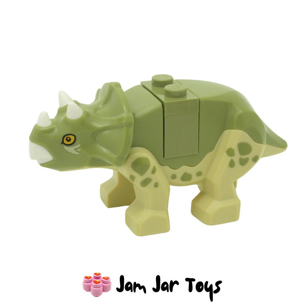LEGO Baby Triceratops Dinosaur Side View Pointing Left