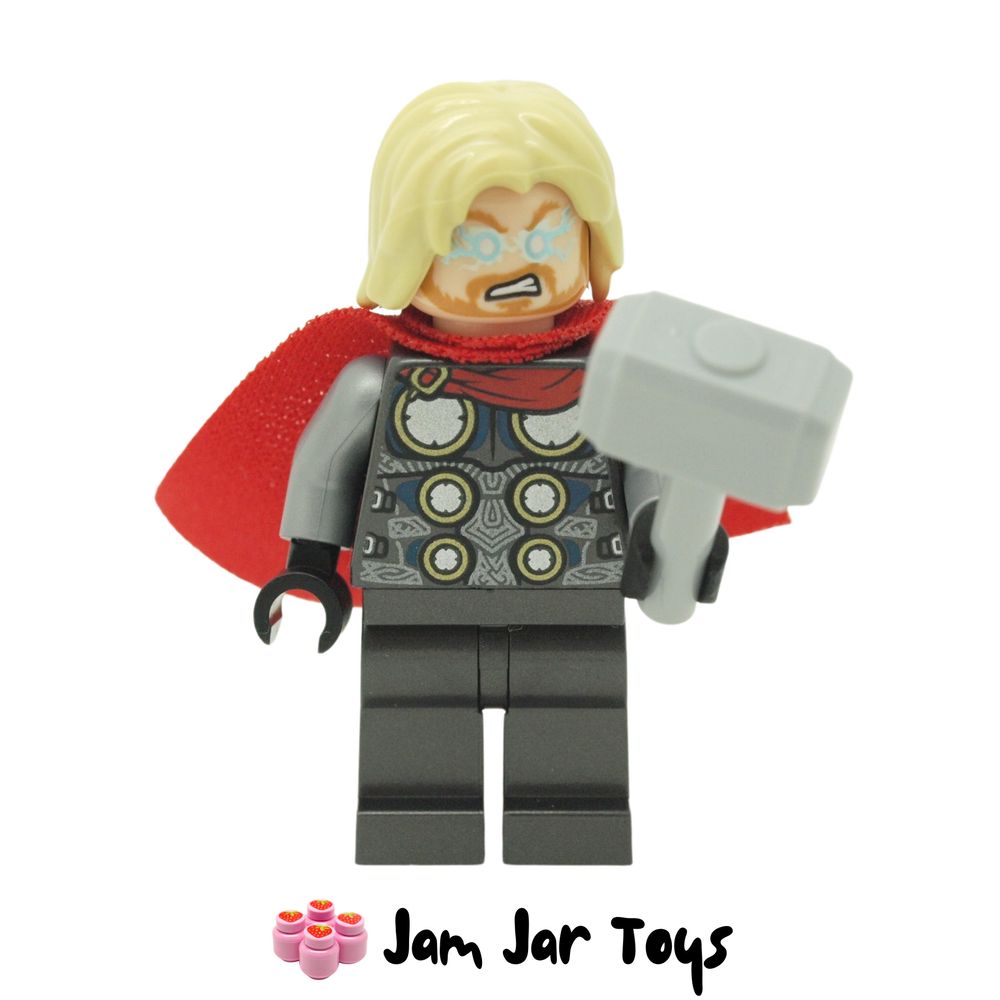 LEGO Marvel Thor Minifigure SH623 Front View