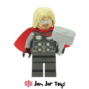 LEGO Marvel Thor Minifigure SH623 Front View