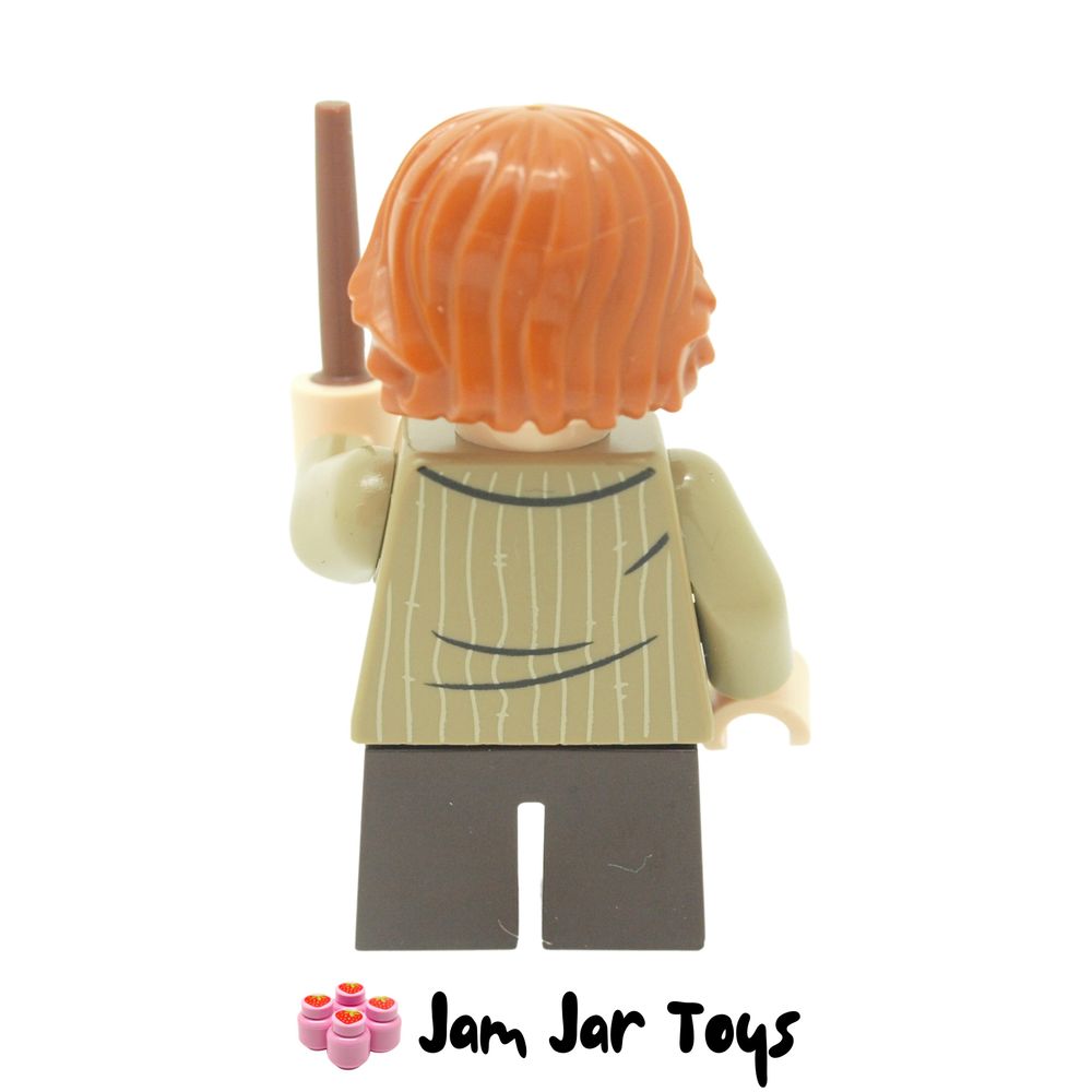 LEGO Ron Weasley Minifigure HP142 Rear View