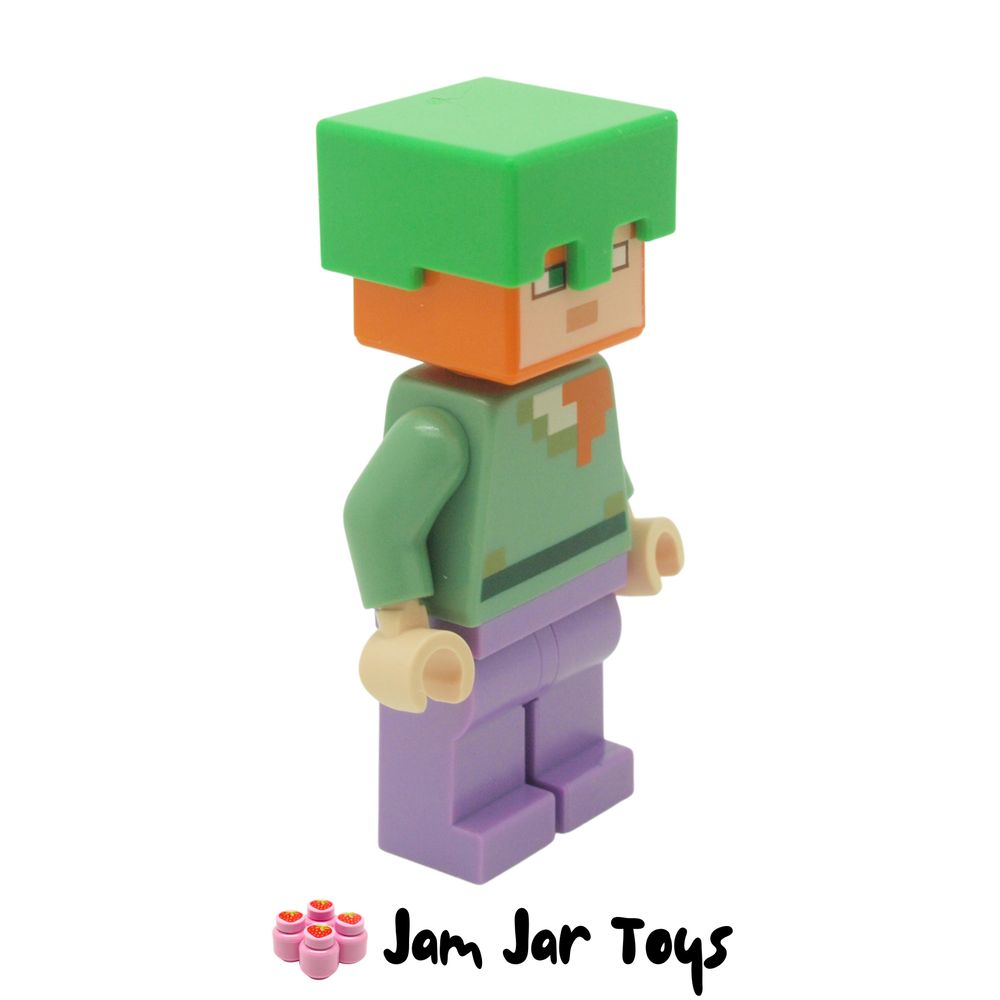 LEGO Alex Minecraft Minifigure Side View